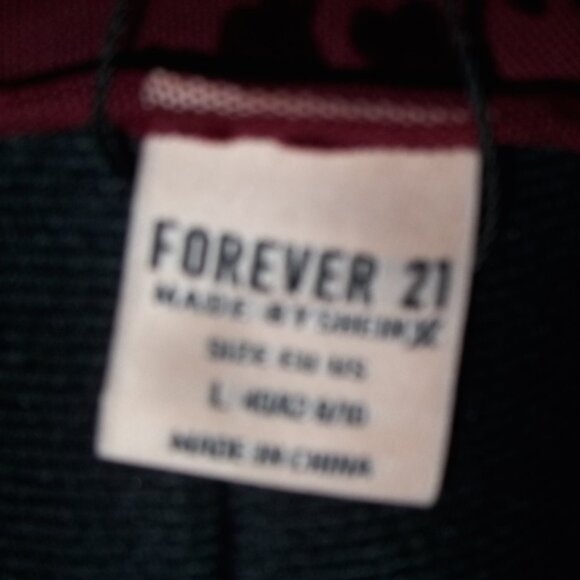 Forever 21 Burgundy Dress - Picture 5 of 7